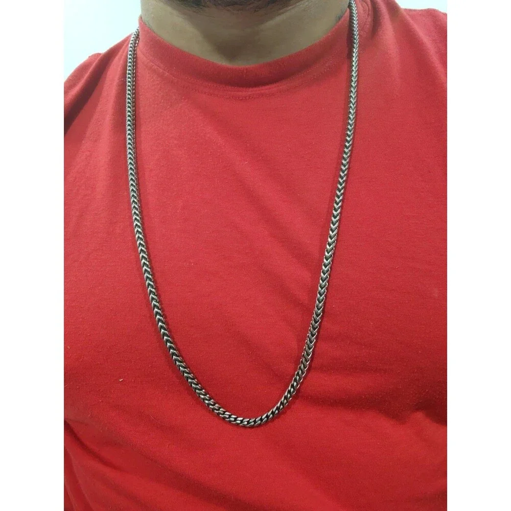 vintage hip-hop style stainless steel chain